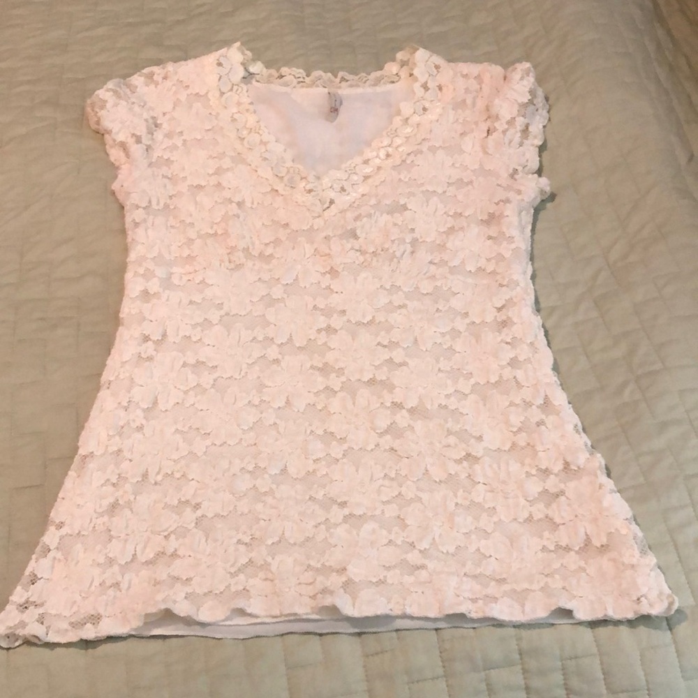 Vintage Olivia moon lace top